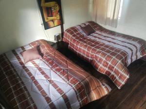 Letto o letti in una camera di Montano Camping & Hostel
