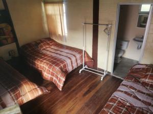 Letto o letti in una camera di Montano Camping & Hostel