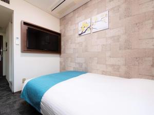 TV a/nebo společenská místnost v ubytování Central Hotel Okayama