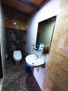 Koupelna v ubytování Capung Guesthouse