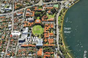 Ein allgemeiner Blick auf Perth oder ein Stadtblick von der Ferienwohnung aus