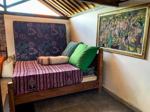 Krevet ili kreveti u jedinici u okviru objekta Capung Guesthouse