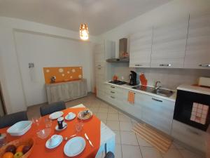 Kuchyňa alebo kuchynka v ubytovaní Saglia Apartments