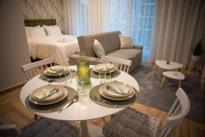 Χώρος καθιστικού στο IRRESISTABLE STUDIO IN THE HEART OF XANTHI