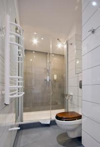 Koupelna v ubytování Meduza Hotel & Spa