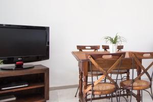 TV a/nebo společenská místnost v ubytování Victoria Port Javea