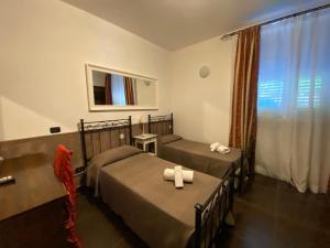 Postel nebo postele na pokoji v ubytování Park Hotel Serenissima