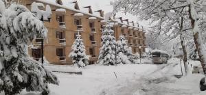 Kaspia Yeddi Gozel Hotel خلال فصل الشتاء