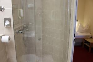 Koupelna v ubytování Hotel Scholz