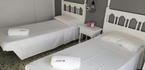 Posteľ alebo postele v izbe v ubytovaní El Pas, Apartamento con vistas al mar L1