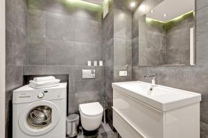 Kúpeľňa v ubytovaní GRANO FLATS Gdańsk - Aura I