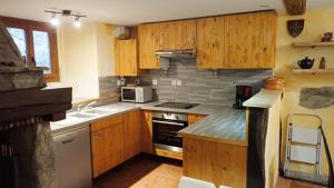 Dapur atau dapur kecil di Gîtes Le Paradoxe des Pyrénées