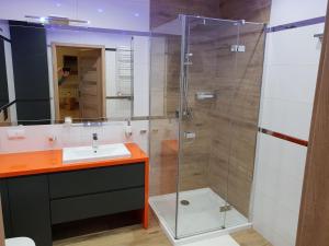 Kúpeľňa v ubytovaní Vera Apartment Świeradów-Zdrój Zakopiańska 22 C m10 + 22 fotografií