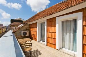 Balkón nebo terasa v ubytování Casas de Vera Cruz