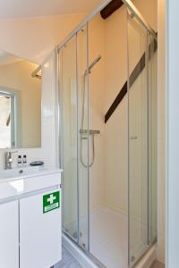 Koupelna v ubytování Casas de Vera Cruz