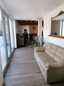 A seating area at Az. Agr. Sponga Giancarlo