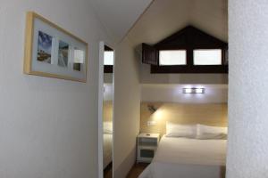 Cama o camas de una habitación en Los Guardeses