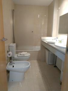 A bathroom at Apartamento San Bernardo
