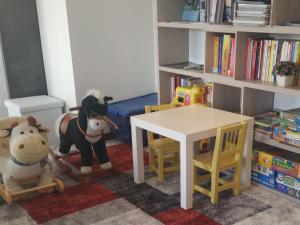The library in Az apartmant