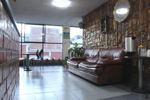 Posezení v ubytování Hotel Plaza Aleman