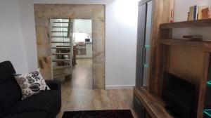 Χώρος καθιστικού στο Apartamentos Turísticos Los Picos