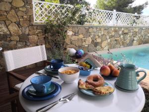 Jedlo v ubytovaní bed & breakfast alebo blízkom okolí