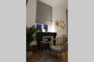Χώρος καθιστικού στο Appartement vue imprenable sur la Loire !!! +10 φωτογραφίες