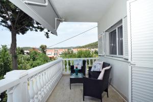 Balkón alebo terasa v ubytovaní Divine Villa