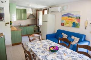 Köök või kööginurk majutusasutuses Casa Vacanze Villa Francy