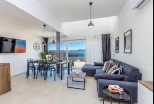 Posezení v ubytování Apartments Solis Lacus Penthouse