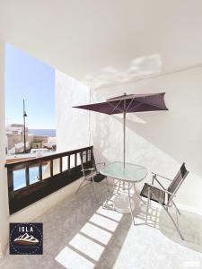 A balcony or terrace at Old Town Puerto del Carmen
