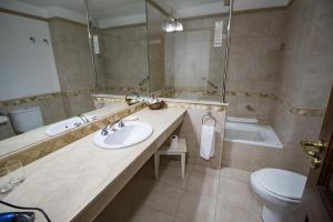 Um banheiro em Hotel Kosten Aike