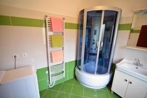 Kúpeľňa v ubytovaní Sibenik Modern Apartment + 23 fotografií