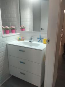 Koupelna v ubytování Apartamento céntrico recién reformado