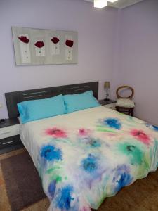 Postel nebo postele na pokoji v ubytování Apartamento Sanchiz