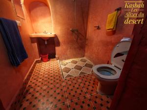 Koupelna v ubytování Kasbah Les Alizes Du Desert