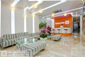 Posezení v ubytování Van Mieu 2 Hotel