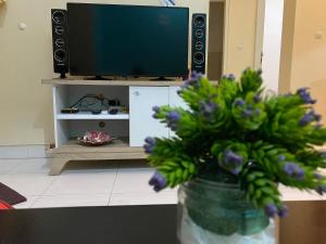 TV a/nebo společenská místnost v ubytování Fullhouse