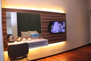 TV o dispositivi per l'intrattenimento presso D Elegance Hotel Nusajaya