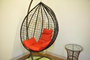 Ruang duduk di Sky Bird Garden B&B