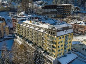 Letecký snímek ubytování MONDI Hotel Bellevue Gastein