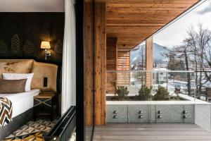 Balkón nebo terasa v ubytování Bachleda Residence Zakopane