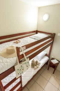 Ein Bett oder Betten in einem Zimmer der Unterkunft Résidence Pierre & Vacances Le Domaine de Gascogne