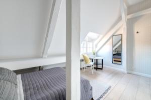 Postel nebo postele na pokoji v ubytování DR Apartments - Loft 2