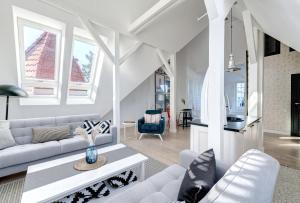 Posezení v ubytování DR Apartments - Loft 2