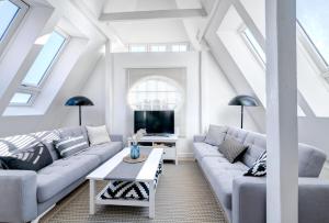 Posezení v ubytování DR Apartments - Loft 2