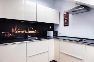 Kuchyň nebo kuchyňský kout v ubytování MK Apartment 60m2 Friends&Family
