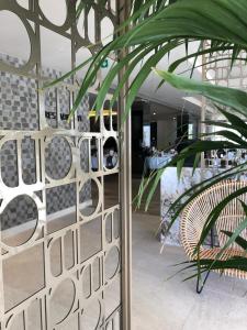 Restaurace v ubytování Les Dunes Comodoro