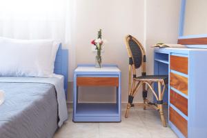 Postel nebo postele na pokoji v ubytování Villa Elia