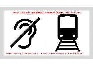 Certifikát, hodnocení, plakát nebo jiný dokument vystavený v ubytování UNDER RAILWAY HOTEL AKIHABARA